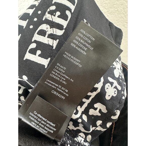 We The Free The Pacifica High Rise Slim Straight Leg Jeans Black Sz 26 - Picture 9 of 10